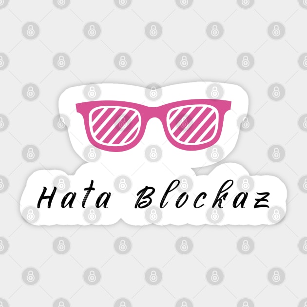 Hata Blockaz Sticker by LittleMissy